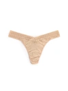 Hanky Panky Plus Size Dream Thong Exclusive In Brown