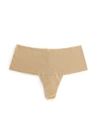 Hanky Panky Breathe Natural Thong In Multicolor