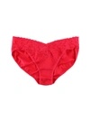 Hanky Panky Supima® Cotton V-kini In Red