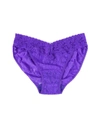 Hanky Panky Signature Lace V-kini In Purple
