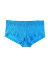 Hanky Panky Plus Size Signature Lace Boyshort In Blue