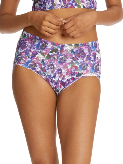 Hanky Panky Printed Signature Lace Retro V-kini Sale In Multicolor