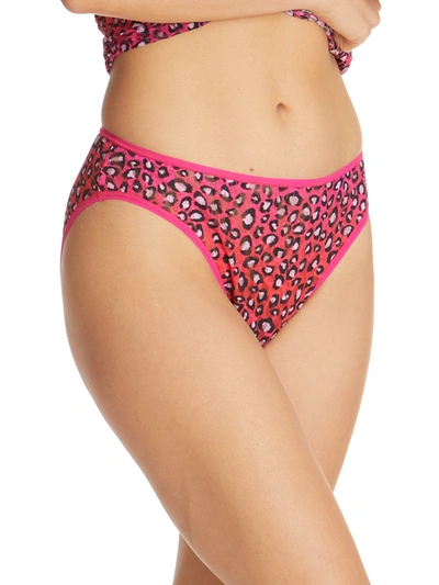 Hanky Panky Printed Signature Lace High Cut Brief Sale In Multicolor