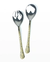 MICHAEL WAINWRIGHT PANTHERA GOLD SALAD SERVERS