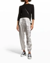 Majestic Soft Touch 3/4-sleeve Boat-neck Top In Marine