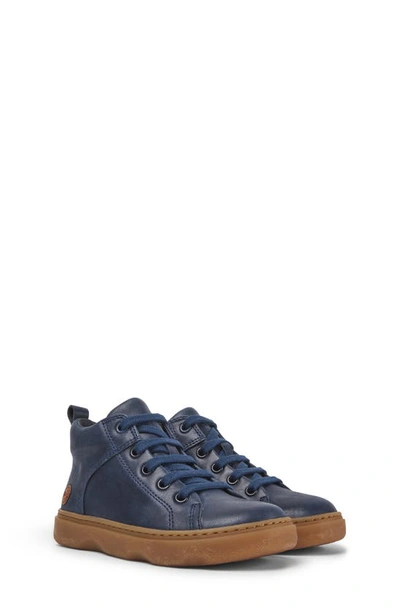 Camper Kido Ankle Boots In Blue