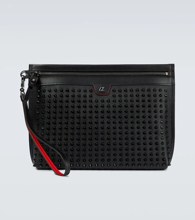 Christian Louboutin Citypouch Clutch Bag In Black