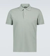 Tom Ford Short-sleeved Cotton Polo Shirt In Lt Grn Sld
