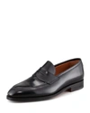 Bontoni Men's Principe Leather Penny Loafers In Black