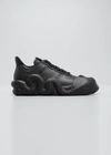 Giuseppe Zanotti Men's Cobra Tonal Leather Low-top Sneakers In Nero