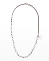 M Cohen Men's Mondi Pearl & Chain Necklace