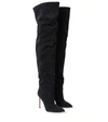 Paris Texas Over-the-knee Suede Boots In Black