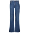 ETRO LOW-RISE FLARED JEANS