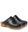 Isabel Marant Thalie Round Toe Clogs In Black