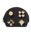 CHRISTIAN LOUBOUTIN CARASKY STUDDED LEATHER POUCH