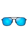Maui Jim Keokeablue Keokea Matte Blue In Matte Blue/ Blue Hawaii