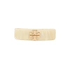 Tory Burch Kira Small Logo Acetate Barrette In Gold