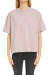 ACNE STUDIOS LOGO GRAPHIC COTTON TEE