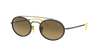 Ray Ban Ray In Brown,silver Mirror