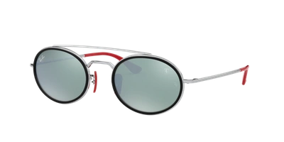 Ray Ban Ray In Silver Flash