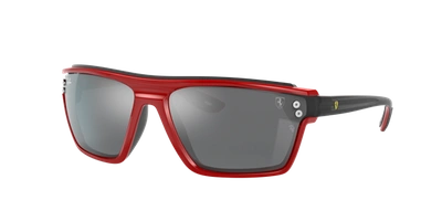 Ray Ban Ray In Grau,silber Verspiegelt