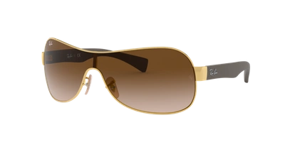 Ray Ban Ray In Braun Verlaufst�nung Dunkelbraun
