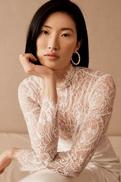 Society James Emilia Topper In White | ModeSens