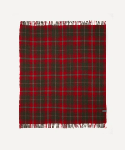 The Tartan Blanket Co. Recycled Wool Tartan Blanket In Assorted