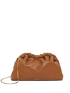 Mansur Gavriel Cloud Mini Chain Clutch Crossbody Bag In Camel