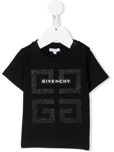 Givenchy Baby's & Little Boy's Logo Print Jersey T-shirt In Black