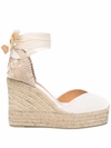 Castaã±er Castañer Chiara 8 Espadrilles In White