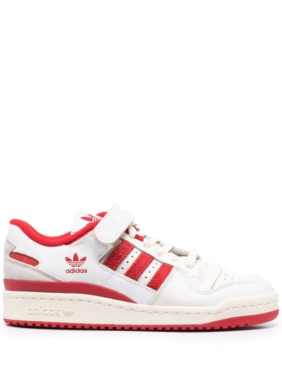 Adidas Originals Leather Forum 84 Low Top Sneakers In White
