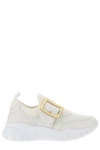BALLY BALLY BRINELLE BUCKLED LOW TOP SNEAKERS