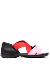 Camper Colour-block Strap Sandals In Rosa