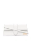 Jacquemus Le Bambino Long Shoulder Bag In Weiss