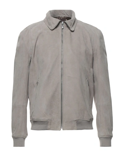 Mauro Grifoni Jackets In Light Grey