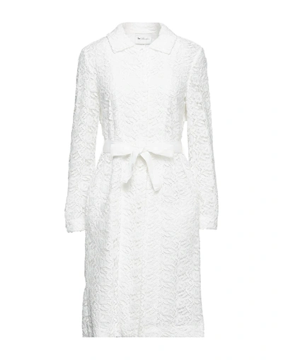Be Blumarine Overcoats In White