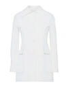 Harris Wharf London Overcoats In White