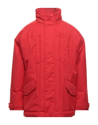 Napapijri Down Jackets In Red