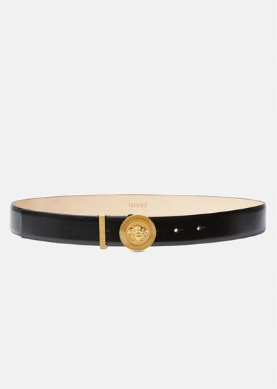 VERSACE MEDUSA BIGGIE LEATHER BELT 3 CM