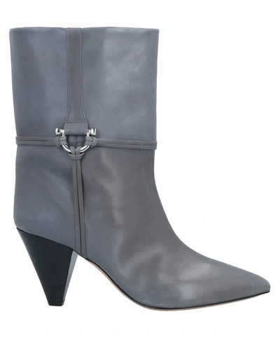 Isabel Marant Ankle Boots In Grey