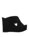 Sergio Rossi Sandals In Black