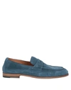 Doucal's Loafers In Blue