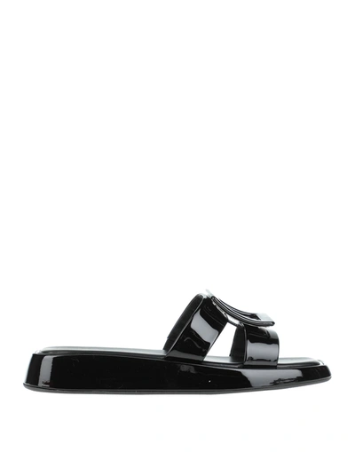 Roger Vivier Sandals In Black
