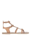 Ancient Greek Sandals Toe Strap Sandals In Sand