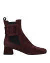 Roger Vivier Ankle Boots In Cocoa