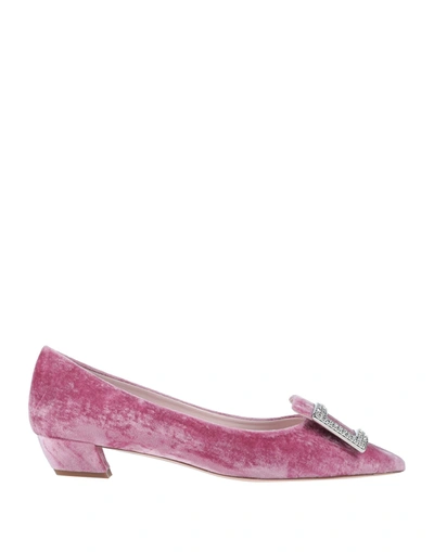 Roger Vivier Loafers In Pink