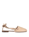 Maison Margiela Ballet Flats In Blush