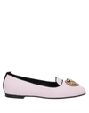 Dolce & Gabbana Ballet Flats In Light Pink