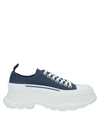 Alexander Mcqueen Tread Slick Sneakers In Blue